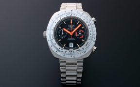 Heuer Calculator Chronograph Watch 110.633 - Wrist Watch News